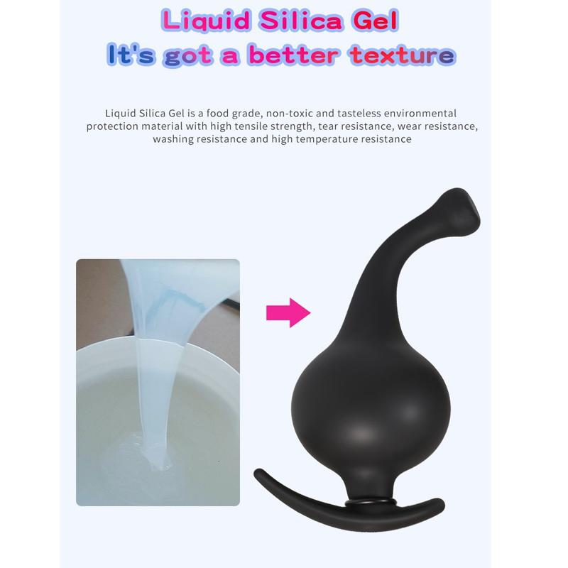 Super Long Inflatable Butt Plug Huge Ass Plug Vagina Dilation Anal Massage Prostate Ass Anal Vibrator Male and Female Sex Toys