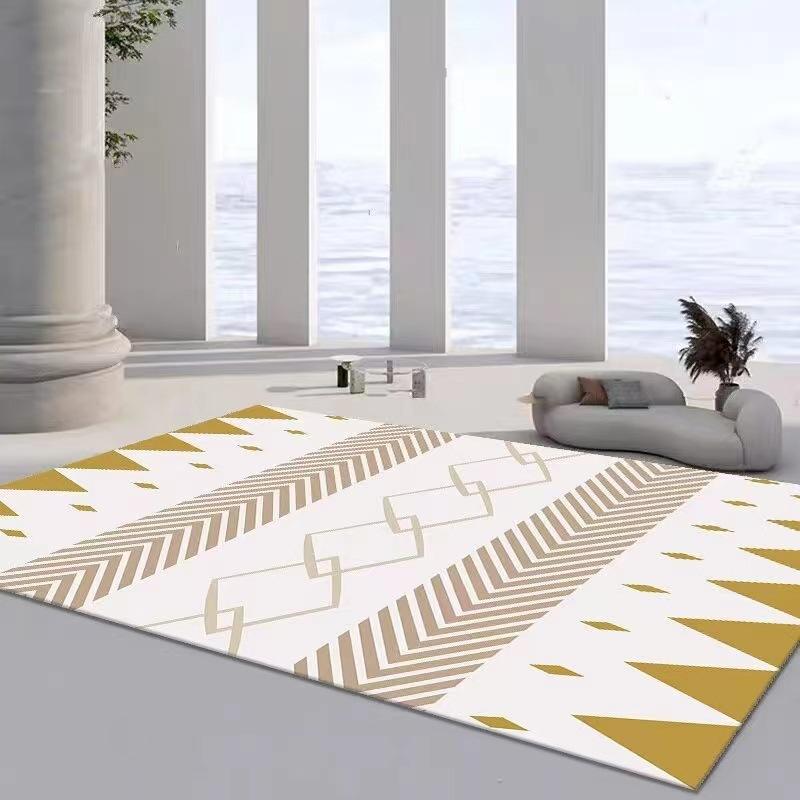 Supply Crystal Velvet Carpet, Living Room Sand And Coffee Table Carpet, Light Luxury Household Large Area Full Floor Mat