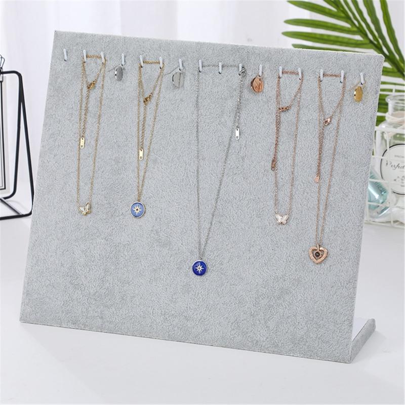 Jewelry Presentation Stand Organizer Rack for Earrings/Necklaces Jewellery Rack