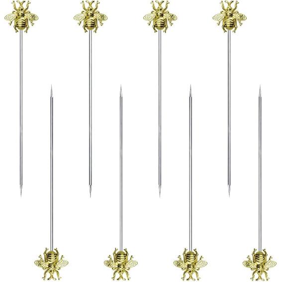 Horse Cocktail Reble Picks Martini Toothpicks Metal Toothpicks Fancy Toothpicks for Appetizers 8 Pieces