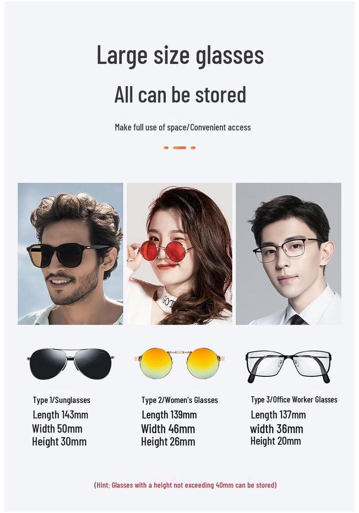 Geely Galaxy/Geometry Car Sun Visor Glasses Holder for L7/L6/E8/L9/L5/E6/E7