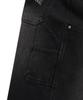 COVERNAT Semi-Wide Fit Carpenter Denim Pants Black