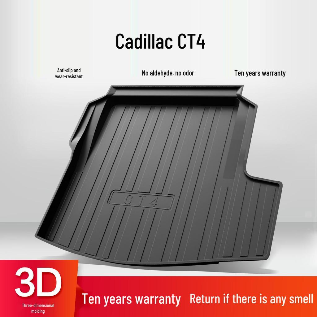 Cadillac CT4 Trunk Mat Waterproof TPE Interior Accessory