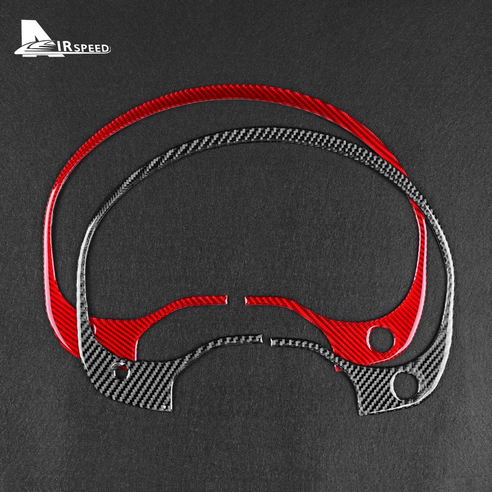 Real Carbon Fiber Abdeckung für Mercedes-Benz CLA C117 2014-2018 GLA X156 2015- Auto Trim Tacho rahmen Aufkleber