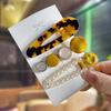 Fashion Acrylic Pearl Hair Clips Set Sweet Flower Hair Barrettes For Women Girls Korean Geometric Hair Accessories Jewelry