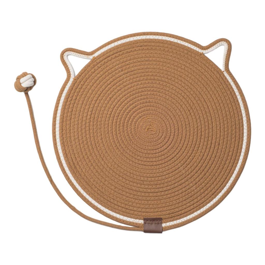Cat Scratching Pad Scratch Pad with Toy Cat Scratcher Mat Interactive Cat Toy