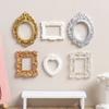 Mini Picture Frame Exquisite Photo Frame Professional Photography Background Props for DIY Craft Handmade Desktop Ornament
