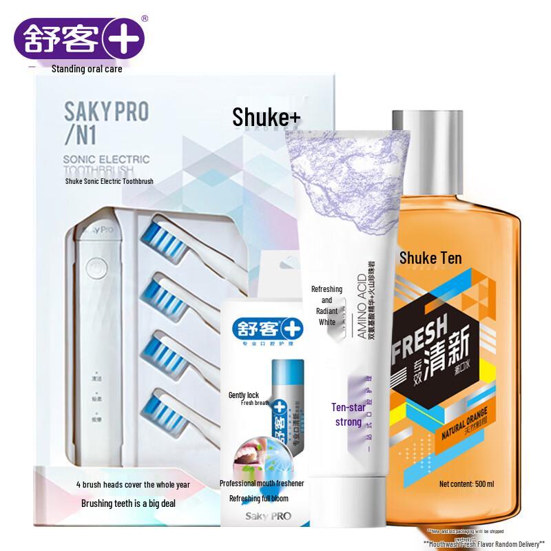 Набор для освежающего ухода за полостью рта Shuke