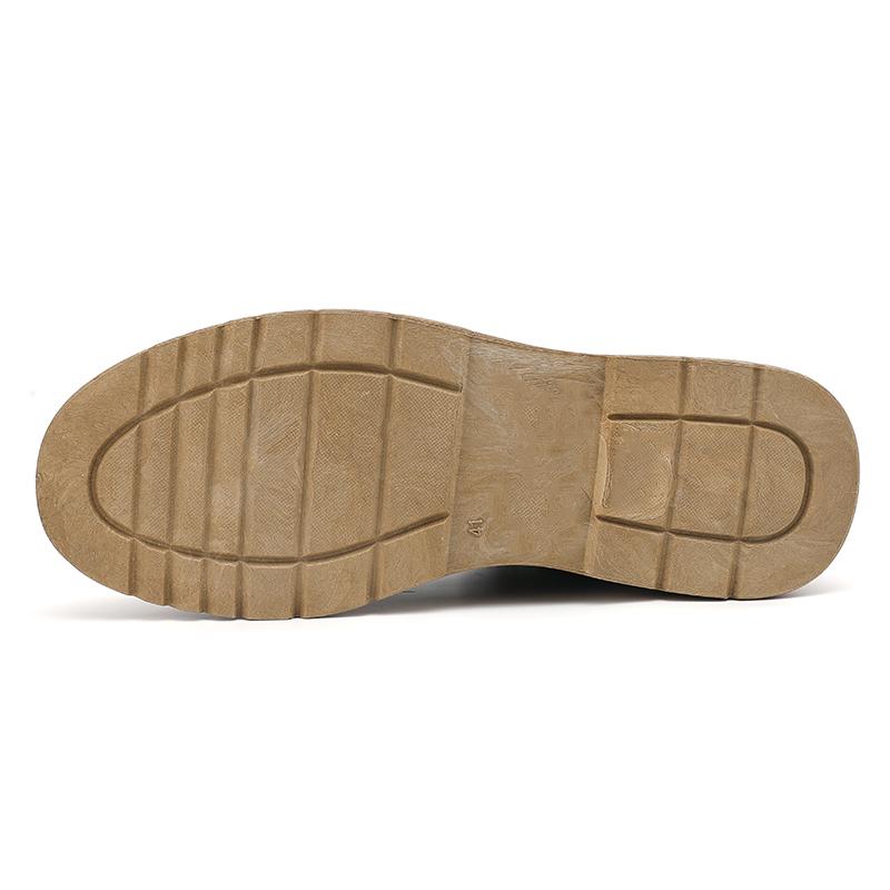 Men's Shoes Trend with Plush Sports Shoes Leather Face Loafers 2025 New Comfortable Thick Soled Work Shoes Zapatillas Informales