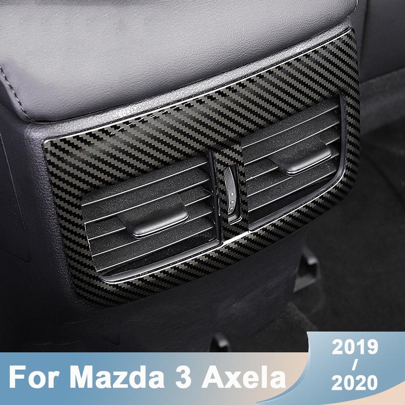 Pentru Mazda 3 Axela BP, oțel inoxidabil, mașină, spate, ieșire aer condiționat, cadru de aerisire, accesorii pentru ornamente