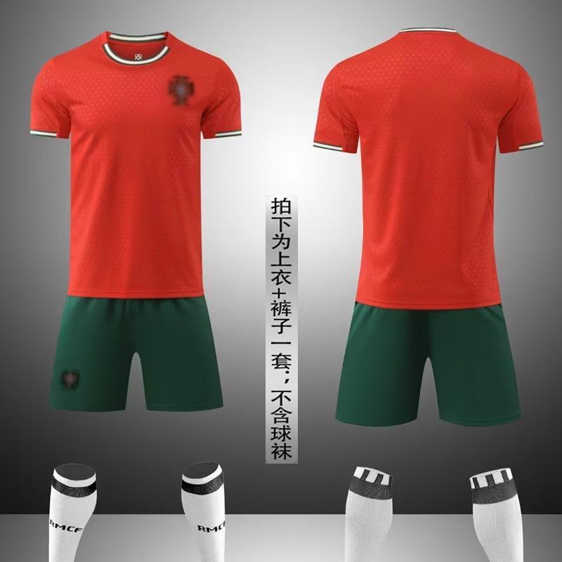 Sada fotbalových dresů s krátkým rukávem pro dospělé a děti, pánské a dámské dresy Brazílie, Argentiny, Německa, zápasové a tréninkové dresy, domácí a venkovní