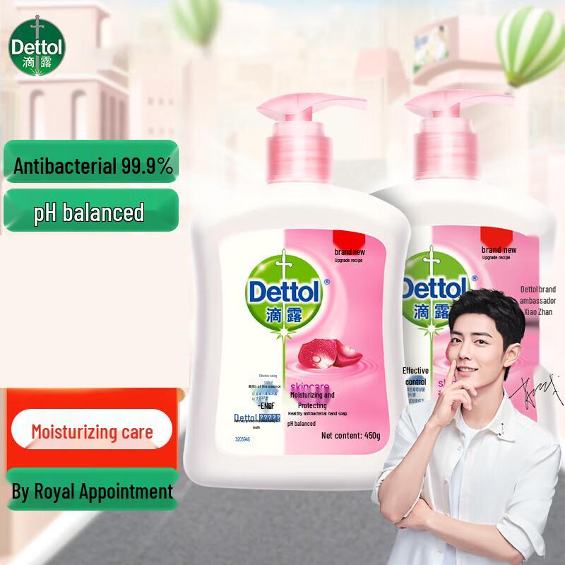 Dettol Moisturizing Antibacterial Liquid Hand Soap