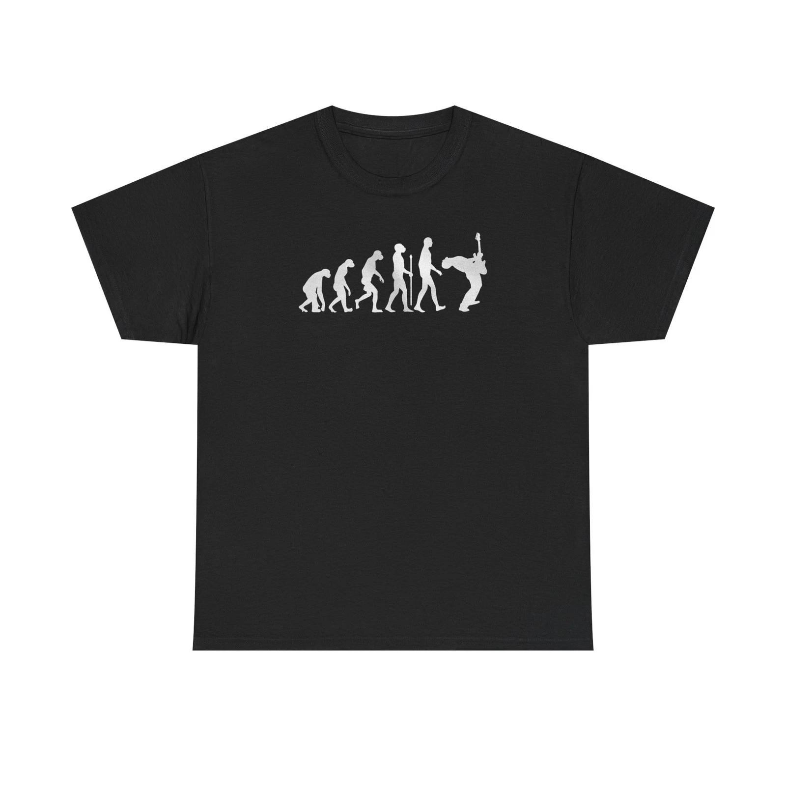 Guitar Player Evolution Black Tee-Tshirt M