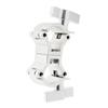 Double Lock Aluminum Stage Light Hook Clamp Featuring Tool Easy Installation & High Load Capacity for 25-30mm Tubes
