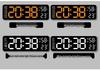 Multifunctional Rectangular Electronic Clock with Large Font - Alarm, Hanging & Standing Options