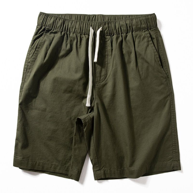 Pure Cotton Shorts Men's 2024 Summer New Arrival Loose Straight-leg Casual Fifth Pants Men Large Trunks Outwear Middle Pants