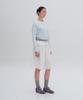 Lipeullegtibeulum Lace Frill Long Sleeve Top (Sky Blue)