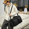 New Japanese and Korean casual style large-capacity travel backpack double pocket men's and women's fitness sports messenger bag