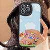 P-Plim P-Plim PU Leather Phone Case For IPhone 16 15 14 13 12 11 Pro Max Plus Back Fundas