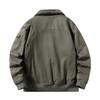 Men's Lapel Jacket, Thickened Warm Coat, Casual Top, Trendy Brand, Lamb Wool Men's Clothing