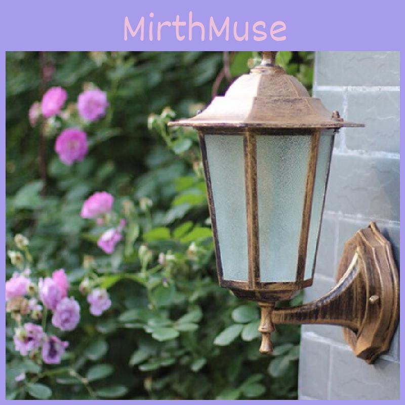 Hexagonal Wall Light With Waterproof Led Fixture For Outdoor Patio Decor