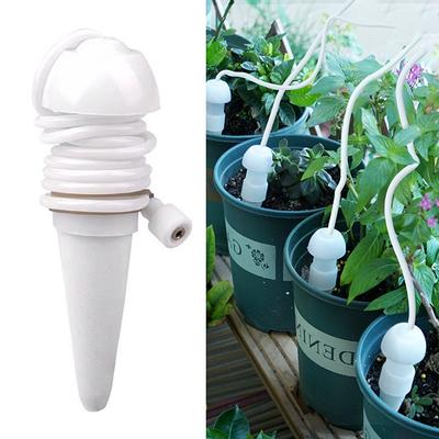 4X Ceramic Self Watering Spikes Automatic Plants Drip Irrigation Watering System