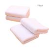 Basics White Cotton Square Towel 100% Cotton Face Towel 30 X 30cm, Soft Small Towel Handkerchief for Hand, Kitchen and Cleaning