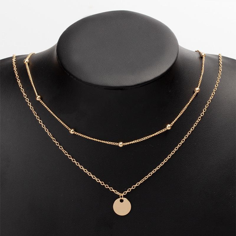 New Jewelry Niche Design Alloy Pendant Women's Versatile Collarbone Chain Trend