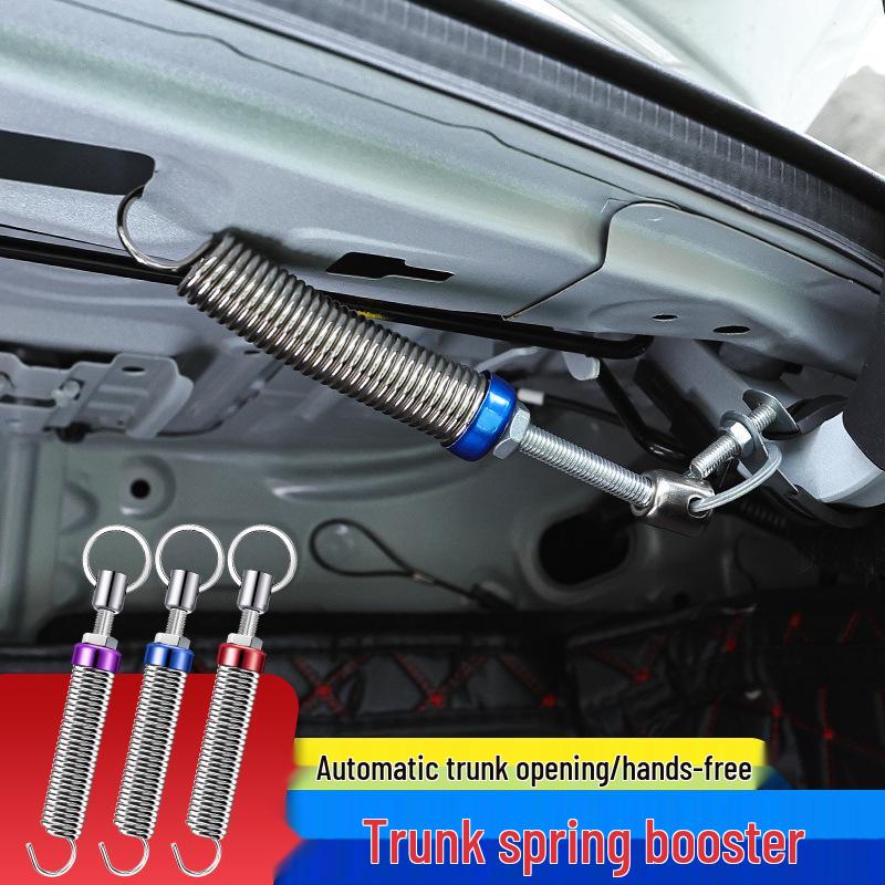 Automatic Sedan Trunk Lift Kit: Tailgate Spring Pop-Up Modification for Three-Box Models