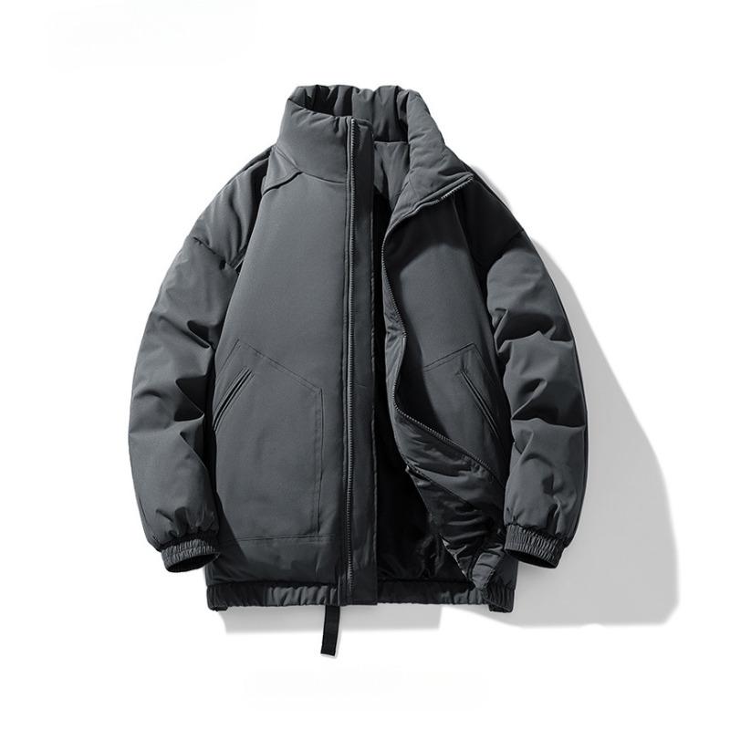 Зимняя новая куртка в стиле ретро в стиле Гонконга с воротником-стойкой — фото 7