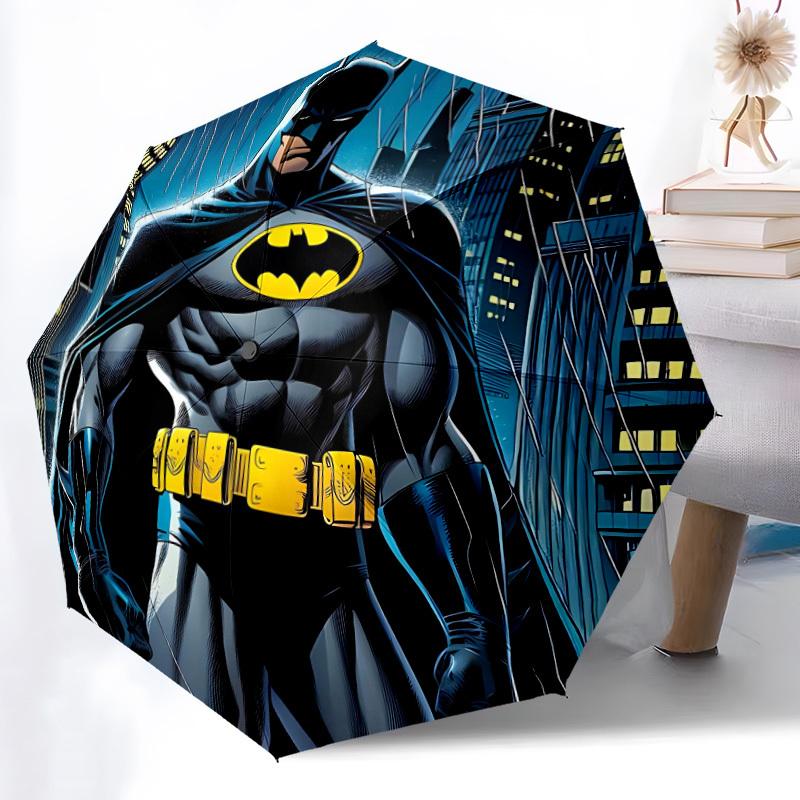 

1pc Batman, Superhero Automatic Open/Close Umbrella, Christmas Gift for Men Women, Daily Travel Outdoor Use yy251101220