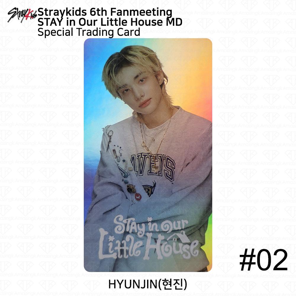 STRAY KIDS 6th Fanmeeting STAY in Our Little House MD Special Trading Card