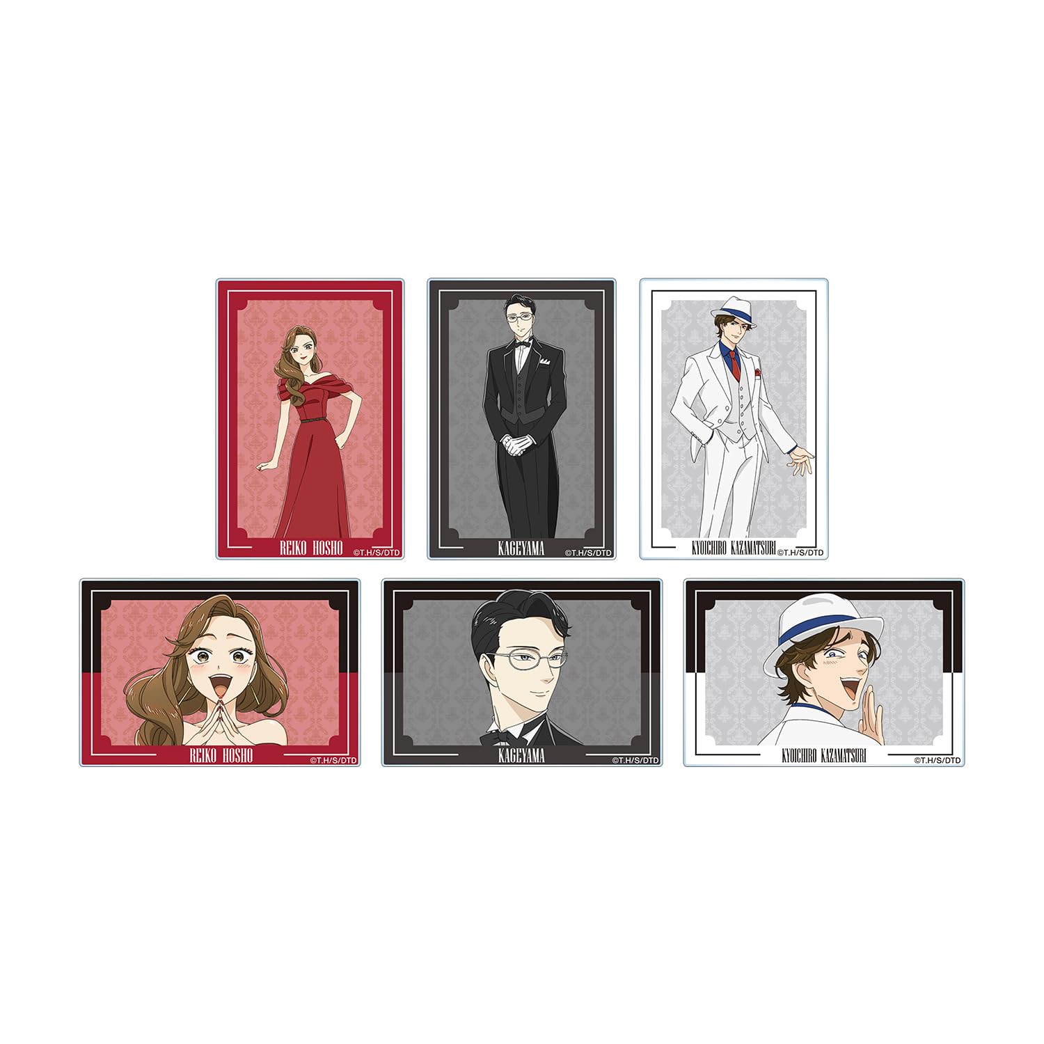 

TV Anime Dinner Trading Acrylic Cards Box of 6 After Mysteries