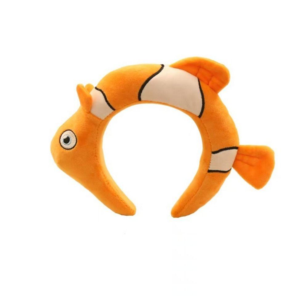 Animal Shark Hairband Cartoon Hair Accessories Novelty Dinosaur Headband  Performance Events