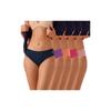 Enamor Mutandine Classiche da Donna in Puro Cotone, tinta unita, stile Hipster (Pacchetto di ) (Ch0 Multicolorsolid
