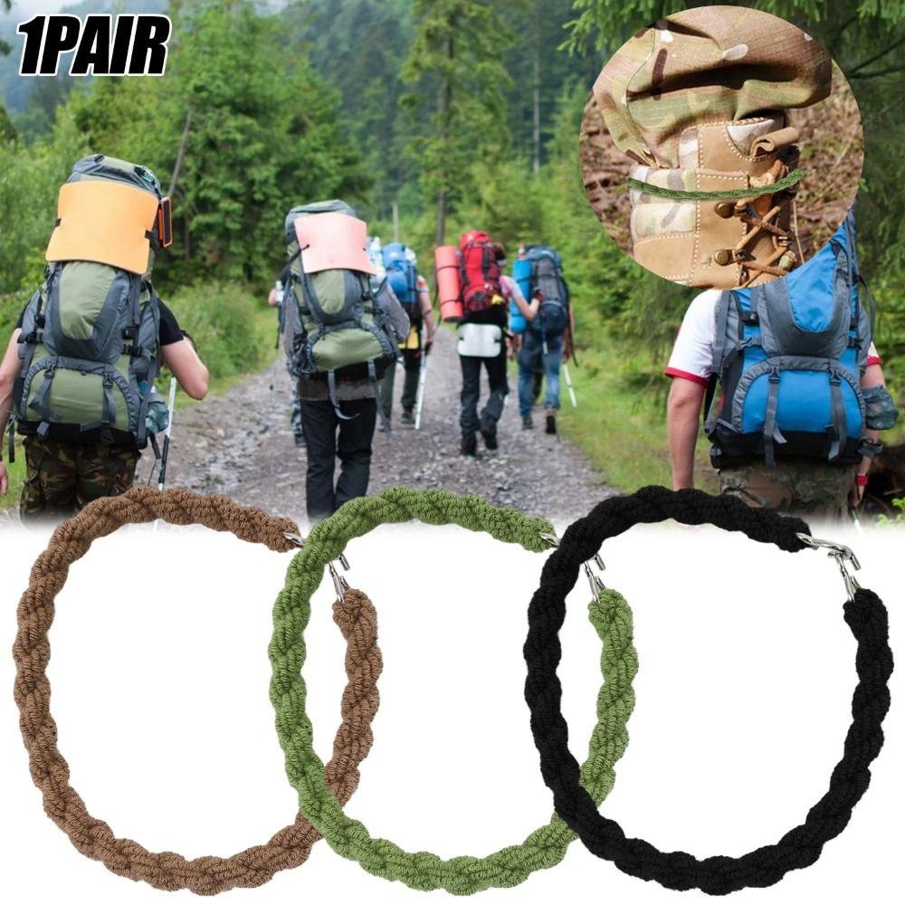 2Pcs Black Green Khaki Leggings Elastic Rope 18cm Riding Boot Rubber Band Outdoor Hiking