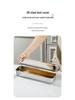 Stainless Steel Portable Cutlery Storage Box - Waterproof & Mildew-Proof for Outdoor Picnics