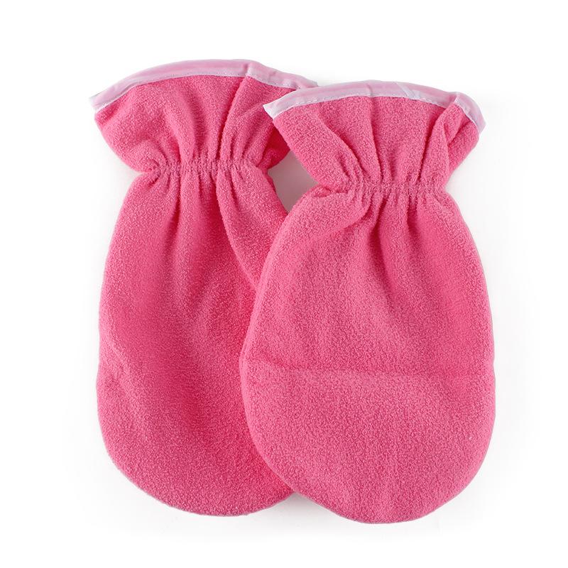 1 Paar Damen Isolationspflegehandschuhe Flanell Elastische Öffnung Nagelschutz Handtherapie Paraffinwachs Fäustlinge Wiederverwendbare Wärmer