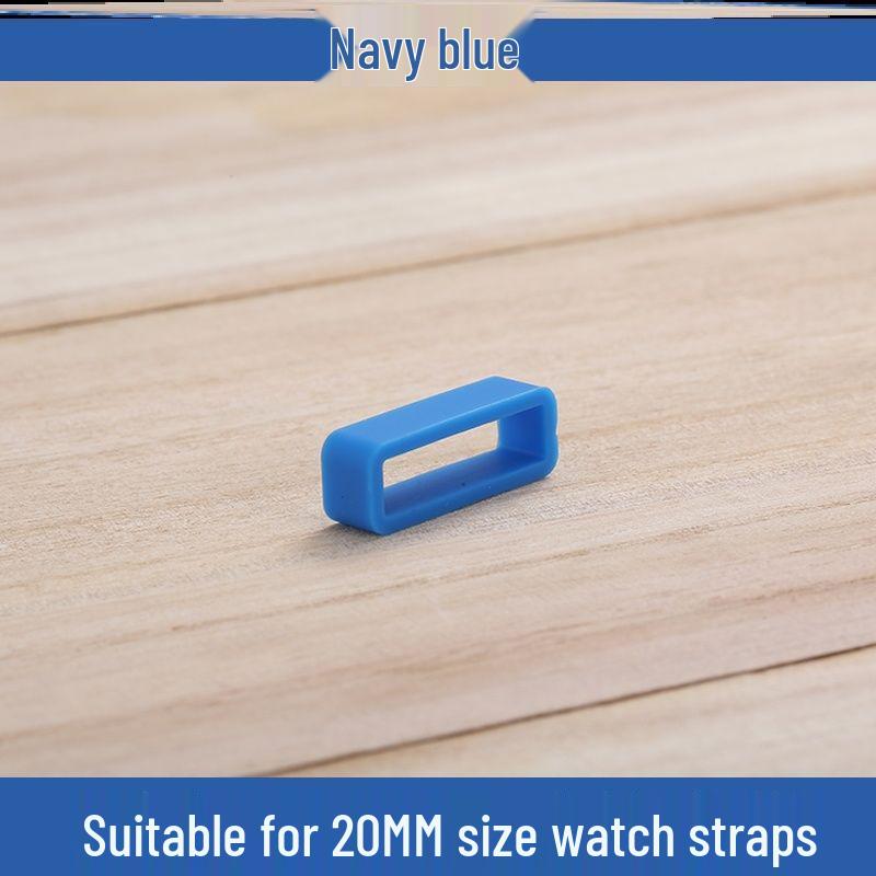 Children's Silicone Watch Strap Buckle & Leather Loop Accessories