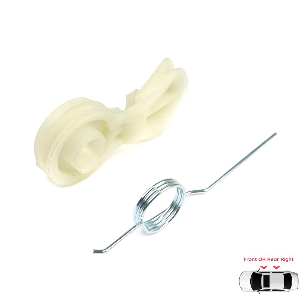 BWR1110 Rechter Fensterheber-Eckführungsclips für Renault Modus Scenic 2 3 Peugeot 206 307 Citroen C3 1 Xsara Opel Meriva A