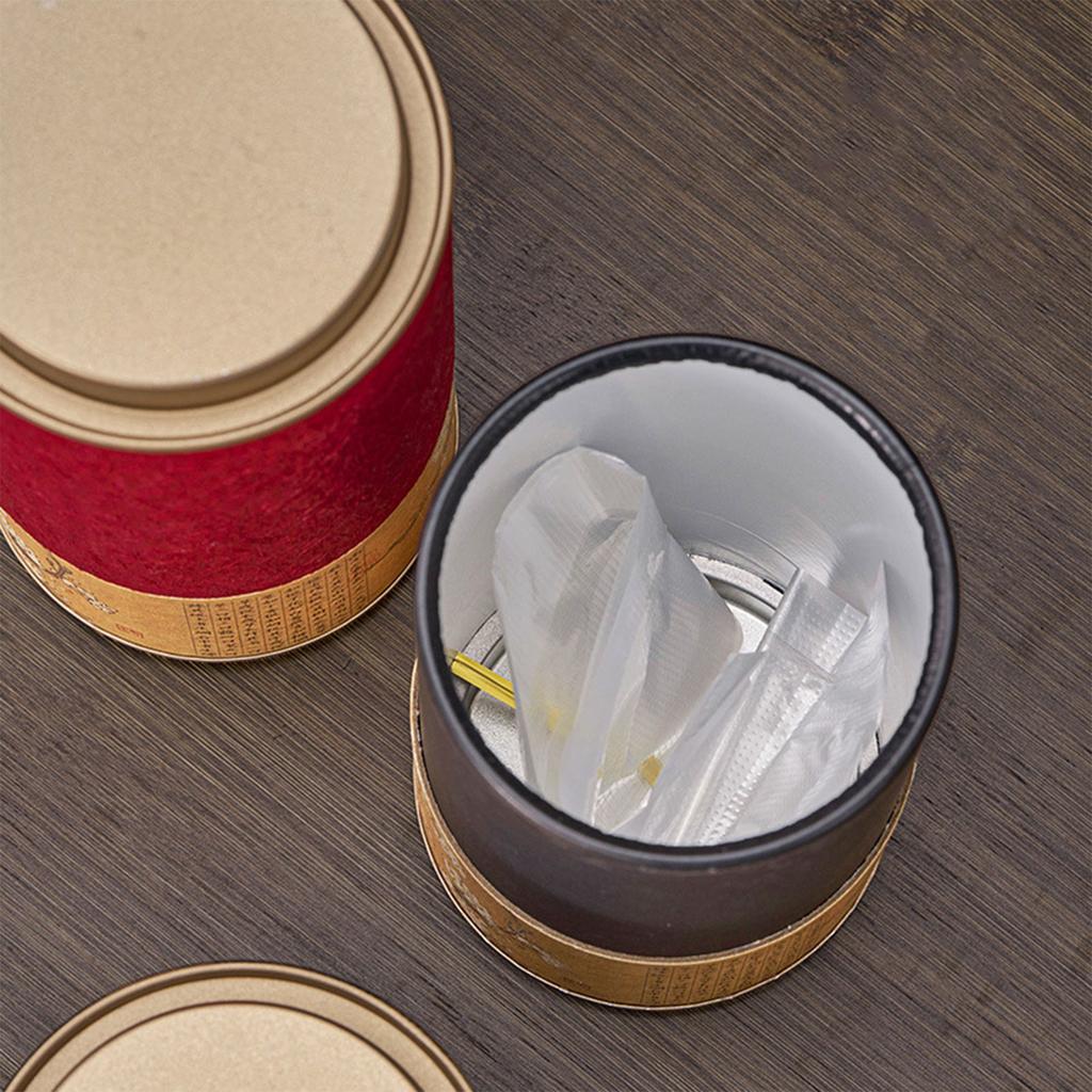 Exquisite Tea Container Chinese Culture Tea Storage Box Tea Canister Tea Storage Jar Perfect Gift for Tea Enthusiasts