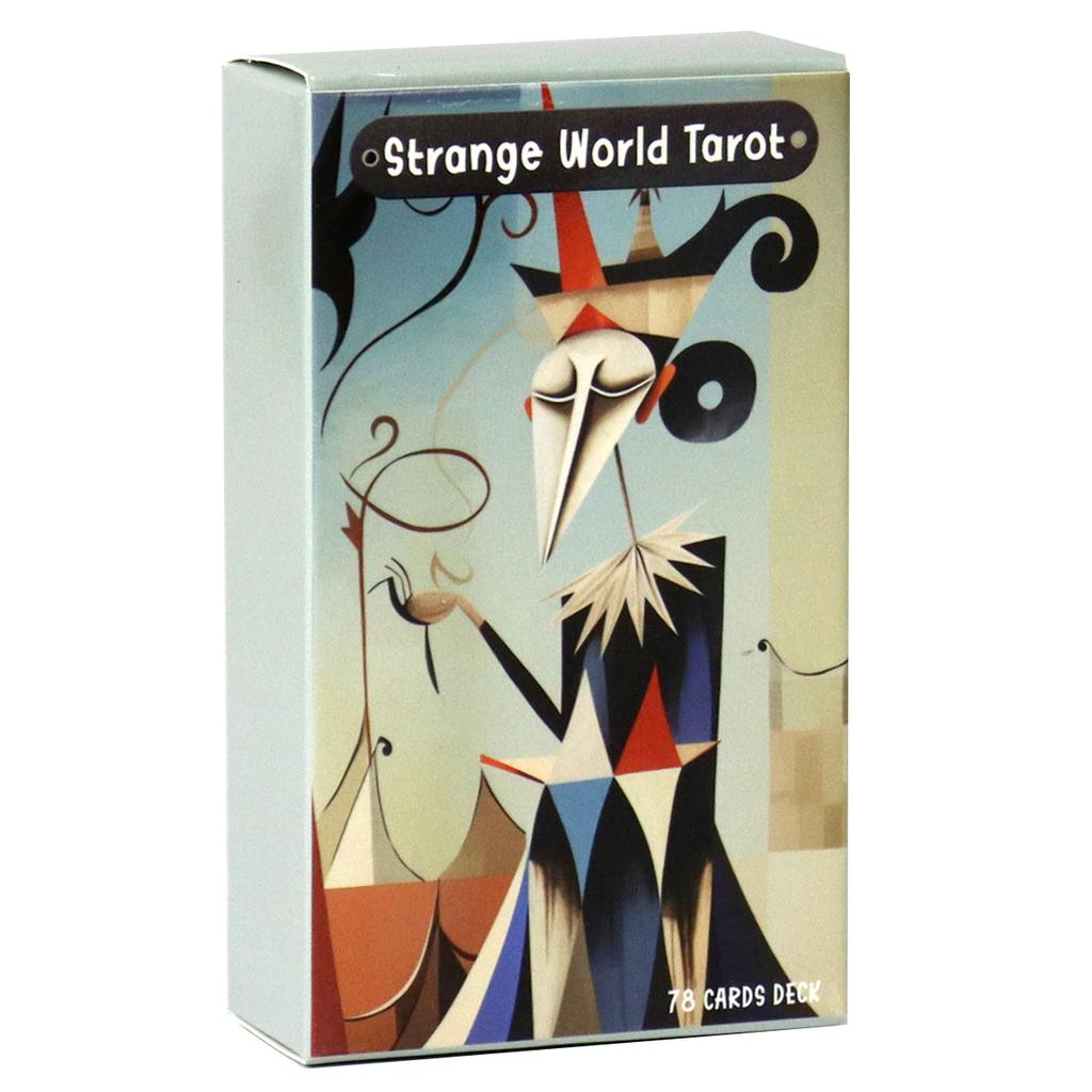 Originální umělecké dílo Strange World Tarot 78 ks tarotových karet založených na systému Rider Waite 10,3*6cm