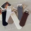 Lace Bowknot Stockings Bowknot Calf Socks Calf Socks Kids Knee High Stocking