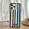Zhitai iPhone 15 Hard Shell Case with Stripes, Compatible with iPhone 12 to 14/13 Pro & Huawei Mate 60.
