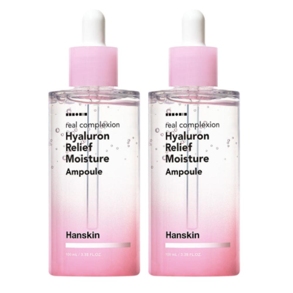 

Hanskin Real Complexion Hyaluron Relief Moisture Ampoule 100ml x 2ea