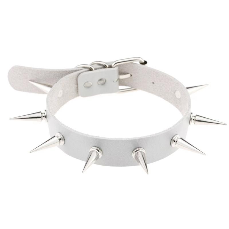 Halloween Gothic Rock Spike Rivet Collar Women And Men Wear Valentine'S Day Carnival Gifts For Daily Party Performances