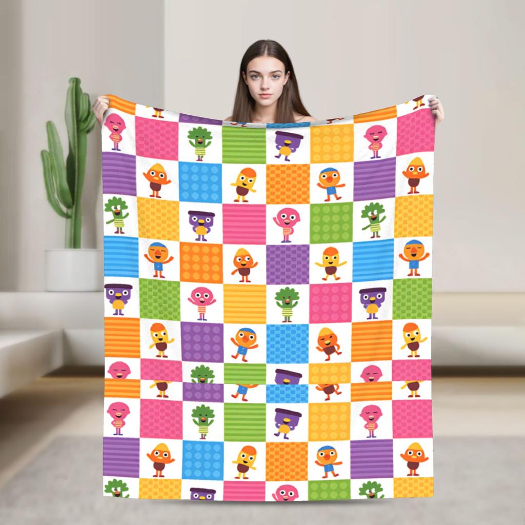 Warm Soft Blanket Picnic Finny the Shark Confetti Birthday Throw Blanket Super Simples Flannel Bedspread For Sofa Bed Cover