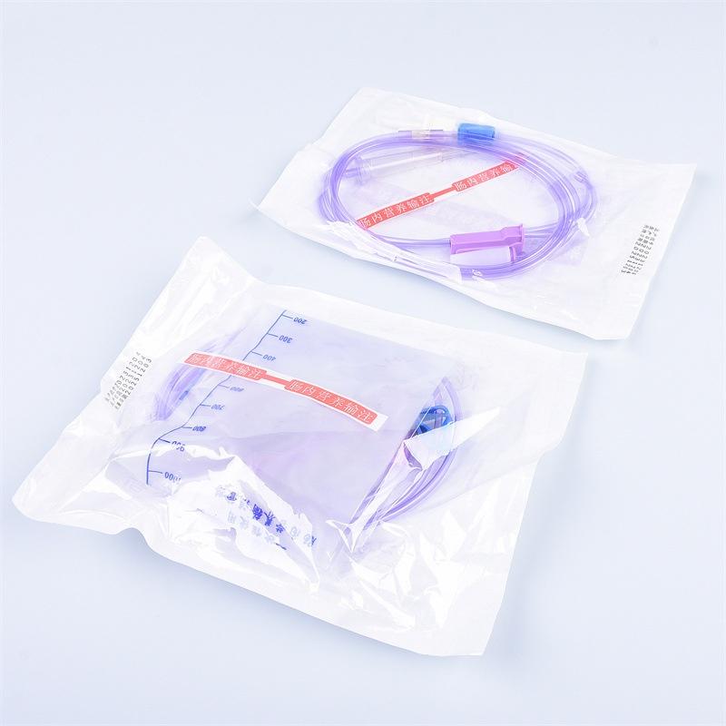 1200 ml Medische Plastic Voedingszak Enterale Voeding Toevoerzak Neusvoeding Voedingsstof Zwaartekrachtpomp Transparante Buiszak