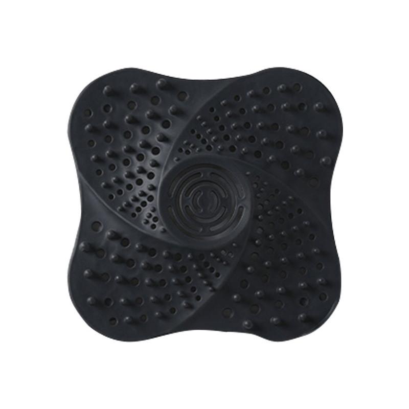 

Фильтр для волос для ванной комнаты, заглушка для душа, противоблокирующий фильтр для волос, канализационный слив, крышка для кухонной раковины, дезодорант чёрный