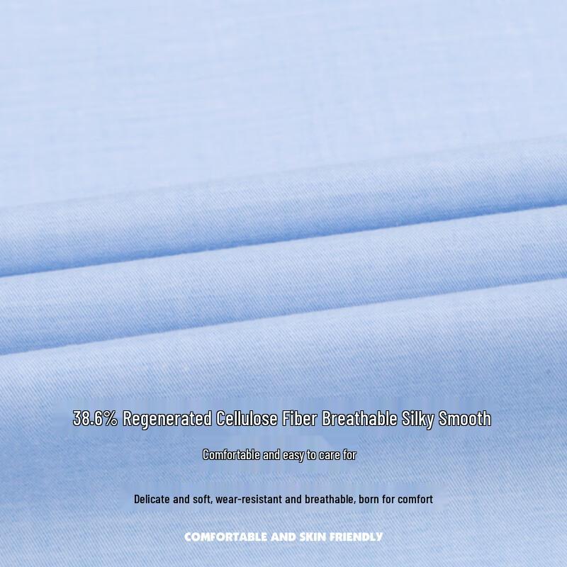 Men's Short Sleeve Stand Collar Business Shirt